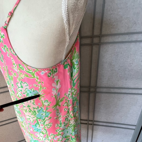 Lilly Pulitzer “Southern Charm Dusk Dress” in Flamingo Pink size small - Picture 7 of 11
